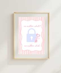 No Matter What Art Print - Tommen College Poster Sports Romance Kavanagh 13 - thumbnail 1