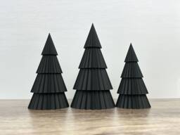 Nesting Christmas Tree Decor Modern Tabletop Centerpiece