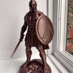 Spartan Warrior Statue - thumbnail 2