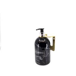 Brushed Brass Soap Dispenser Wall Bracket To Suit Baylis & Harding, Cien & Many More - thumbnail 2