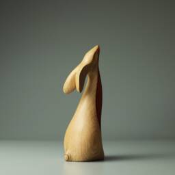 Duo Rabbit Sculpture - 4 - thumbnail 4