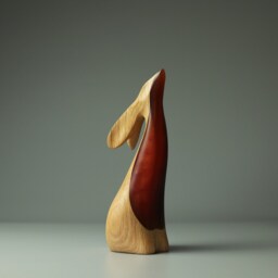 Duo Rabbit Sculpture - 4 - thumbnail 2