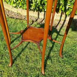Edwardian Mahogany 6 Leg Shaped Occasional Table 18 - thumbnail 2