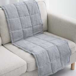 Linen Couch Protector For Pets & Kids, Quilted Sofa Seat Cover, Two-Sided Slipcover, Minimalist Topper - thumbnail 2
