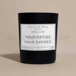 Funny 60Th Birthday Candle, Your Fifties Have Expired, ??? - thumbnail 3