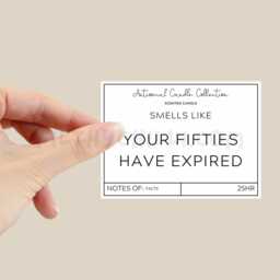 Funny 60Th Birthday Candle, Your Fifties Have Expired, ??? - thumbnail 2