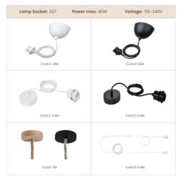 Handmade Rattan Pendant Light, Japandi Coastal Decor - thumbnail 4