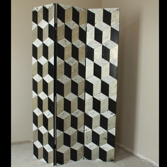 Room Divider, Wooden Paravent, Separator, Folding Screen, Privacy Partition, Room Decor Partition, Interior Partition - image 1