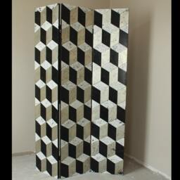Room Divider, Wooden Paravent, Separator, Folding Screen, Privacy Partition, Room Decor Partition, Interior Partition - thumbnail 2