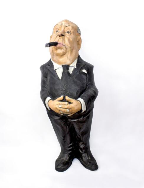 Alfred Hitchcock Paper Mache Figure - image 1