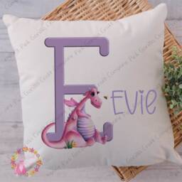 Dragon Cushion, Pillow, Girl Dragon, Gift, Boy Lover, Gift For Child, Birthday Gift, Child Gift - thumbnail 2
