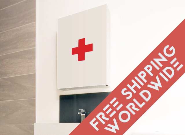 Swiss Cross Wall Decal Scandinavian Decor Sticker Bathroom Office Room Nursery Baby Boy Girl Modern - image 1