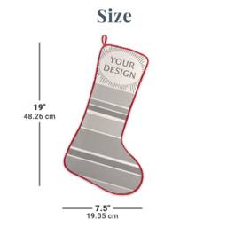 Personalized Holly Jolly Name Christmas Stocking - Traditional Holiday Colors Customize With Any 19 - thumbnail 2