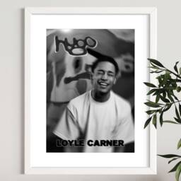 Loyle Carner Vintage Poster - Blur A2 A3 A4 Framed Print Wall Art - thumbnail 2