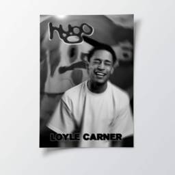 Loyle Carner Vintage Poster - Blur A2 A3 A4 Framed Print Wall Art - thumbnail 3
