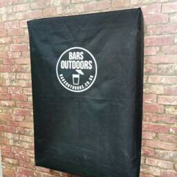 Harry Bar. Handmade Foldaway Wall Bar Rustic Garden Drinks Station - thumbnail 4
