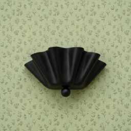 Handmade Brass Floral Wall Sconce, Mid Century Modern Vanity Light Fixture - thumbnail 2