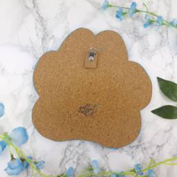 Paw Corkboard Display - Enamel Pin Board Cute Wall Decor Handmade Kawaii Gift Acrylic Painted Collector Cozy Aesthetic - thumbnail 3