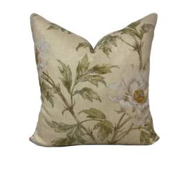 Colefax & Fowler Tree Peony Ivy/Leaf Cushion Cover Pillow Decorative Double Sided - thumbnail 2