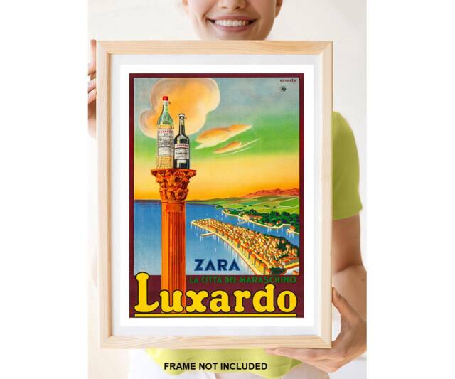 Reprint Of A Vintage Travel Poster To Luxardo in Dalmatia, Croatia - image 1