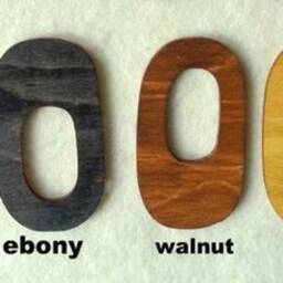 Handmade Mid Century Modern Wood Wall Hanging, Retro Decor - thumbnail 3