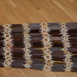 Handmade Beech Wood Beaded Door Curtain Bohemian Decor - thumbnail 3