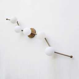 Brass Wall Sconce Light/Ceiling Light, Light, Mid Century , Ul Listed, Ppq4, No.0198 - thumbnail 2