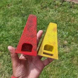 Mutators - Charmed Tv Show 3D Printed Halliwell Collection Replica Prop Red & Yellow Stone Texturr - thumbnail 3