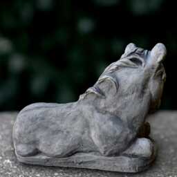 Large Horses Sculpture Concrete Family Horse Statue Garden Animal Ornament Handmade Art Cement Pet Figure Horse Lover Gift Farm Decor - thumbnail 4