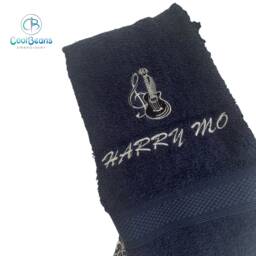 Guitar Towel - Personalised Face Cloth/Hand Bath - thumbnail 2
