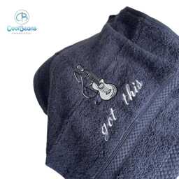 Guitar Towel - Personalised Face Cloth/Hand Bath - thumbnail 4