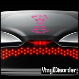 Heart 012 in Loving Memory Custom Car Or Wall Vinyl Decal Stickers - Ilmheart012Et - thumbnail 1
