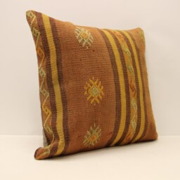 Throw Kilim Pillow Case 20x20 - 50x50 cm Turkish Kilim Cushion Art Deco Cover Sofa Home Decor 4Ef-288 - thumbnail 2