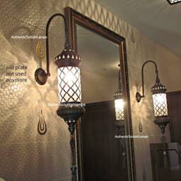 Bathroom Wall Lamp, Wall Sconce, Morocco Light, Morocco Lighting, Turkish Light, Morocco Lamp, Morocco Lantern, Turkey Sconce - thumbnail 2