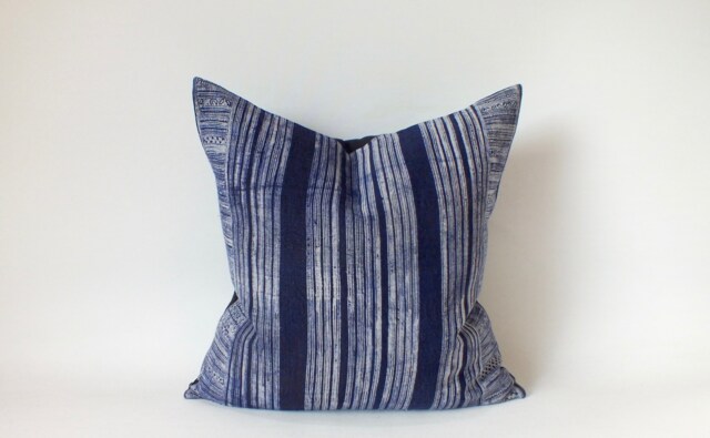 Sofa Cushions Living Room Pillows Decorative Throw Cushion Home Decor Pillowcase Hmong Old Fabric - image 1