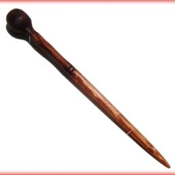 Remus's Cypress Wood Wand, Fully Hand-Carved Wood,/Real Wood Wand/ Magic Wand Handmade Wand/Hand-Carved/ - thumbnail 2