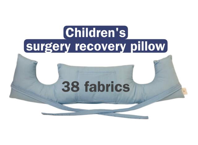 Children's Surgery Recovery Pillow Post-Op Cushion For Kids Smaller Post Pain Relief Young Child Hug - image 1