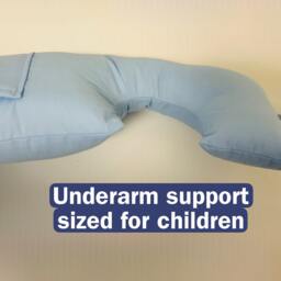 Children's Surgery Recovery Pillow Post-Op Cushion For Kids Smaller Post Pain Relief Young Child Hug - thumbnail 2