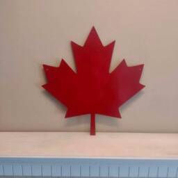 Metal Maple Leaf /Maple Wall Art/Home Decor Canadian Gift /Canadian Decor/ Souvenir /Toronto Leafs - thumbnail 3