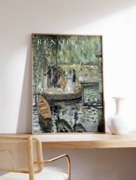Pierre-Auguste Renoir Exhibition Art Print, Pierre Auguste Wall Art, Floral Decor, Landscape & Scenery Gift, A1/A2/A3/A4 - thumbnail 1
