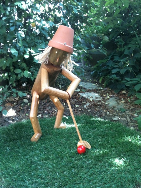 The Golfer - Little Wooden Man
