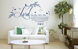 Deuteronomy 7 V 9, Christian Bible Verse Quote Vinyl Wall Art Sticker Decal Mural. Home, Wall. Church, School Decor - thumbnail 1