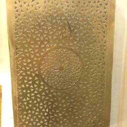 Moroccan Wall Light Handmade Brass Sconce, Antique Finish - thumbnail 3