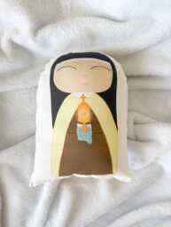 st. Clare Of Assisi Pillow Doll - thumbnail 1