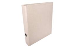 Recycling Folder A4 With Edge Protection Eco Grey, Sustainable Nature & Eco-Look - Made in Germany, Ring Binder, File - thumbnail 1