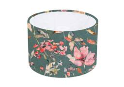 Handmade Giardino Robins Egg Floral Printed Drum Ceiling Lampshade/Table Lampshade, Colourful Home Decor Light Shade, UK - thumbnail 1