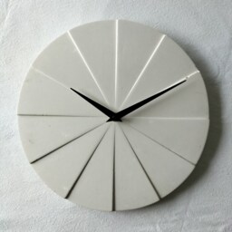 Handmade Concrete Wall Clock Modern Art Deco Home Decor - thumbnail 2