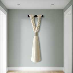 Ready To Ship/ Wall Hanging/Large Tassel/Textile Art/Fiber Art/Contemporary Art/ Textile Scultre/Macrame/Large Art/Neutral Art - thumbnail 3