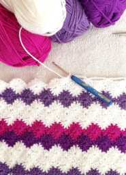 Star Stitch Crochet Blanket Pattern Easy Beginner Tutorial - PDF - thumbnail 1