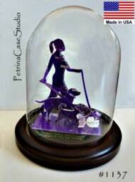 Dog Lover Walker Business Card Sculpture - thumbnail 2